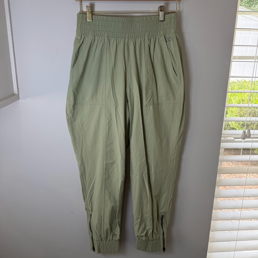 Calia The Journey Collection Jogger Pants Women's Small Sage Green High-Rise NWT
